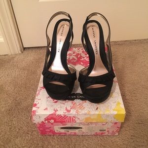 Chinese Landry Femme Fatale heels in Black